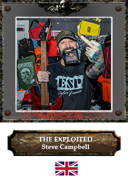THE EXPLOITED – Steve Campbell